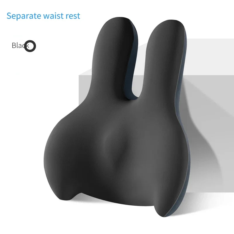 Ergonomic cushion for lumbar support