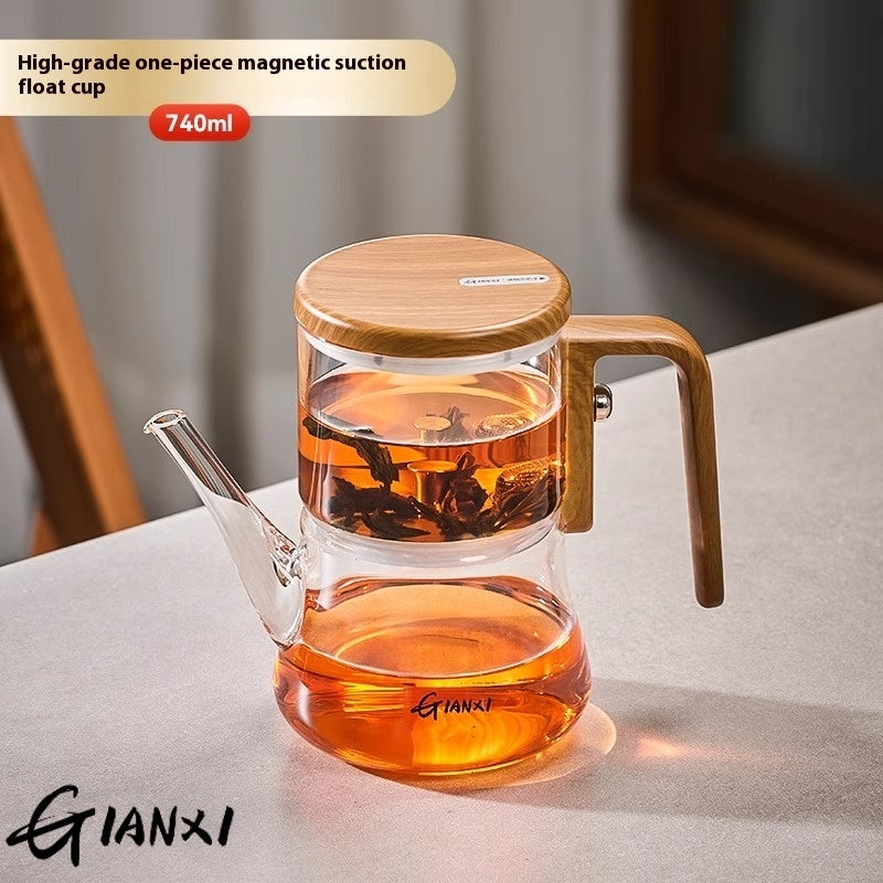 Floating Teapot with Magnetic Suction Cup: Innovation at the Service of the Art of Tea