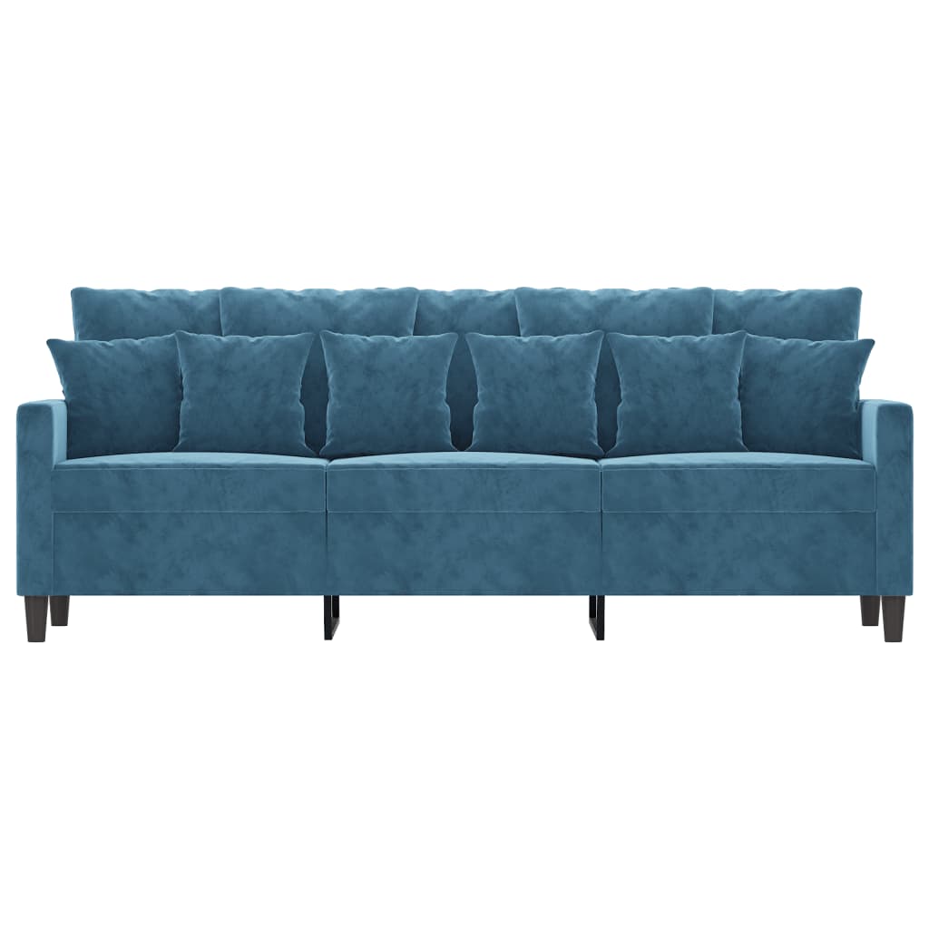 Canapé en velours – Disponible de 60 à 180 cm