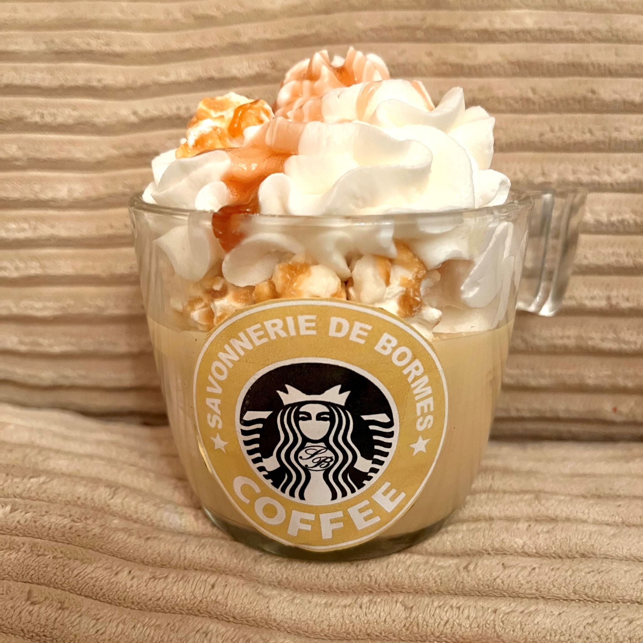 Bougie coffee shop 220 g Pop corn - Savonnerie de Bormes