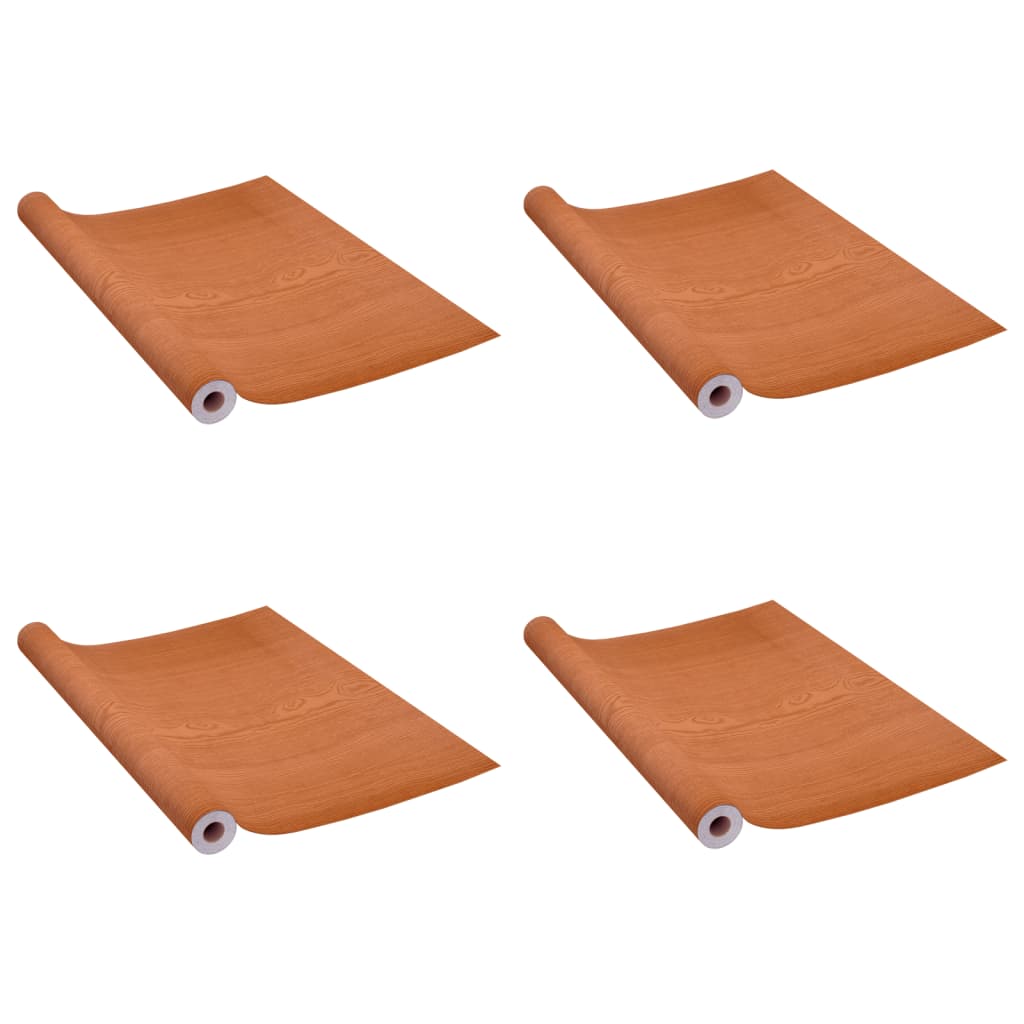 Film Autoadhésif pour Meubles Effet Bois 500x90 cm  – PVC Opaque