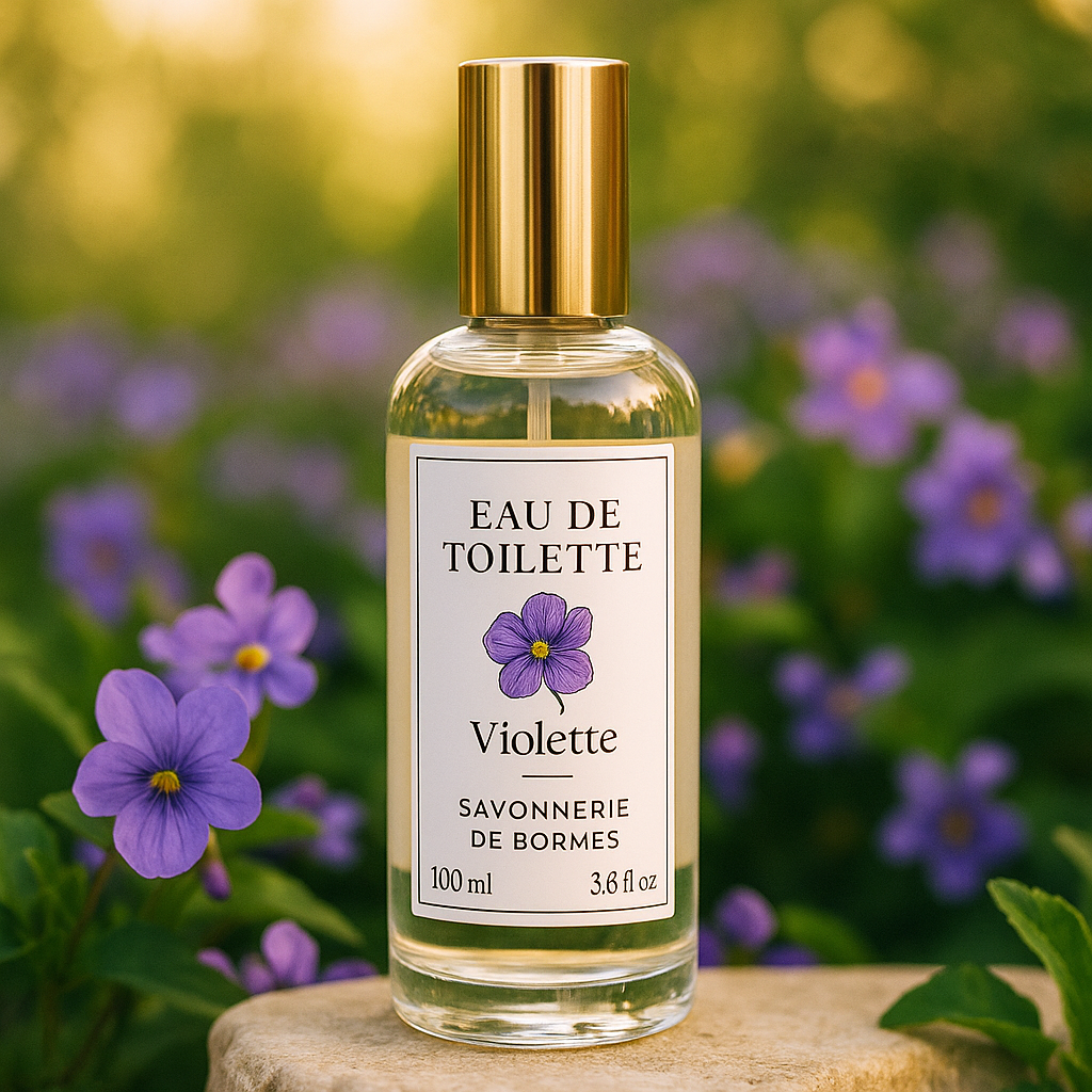 Eau de toilette - Violette - 100 ml - Savonnerie de Bormes