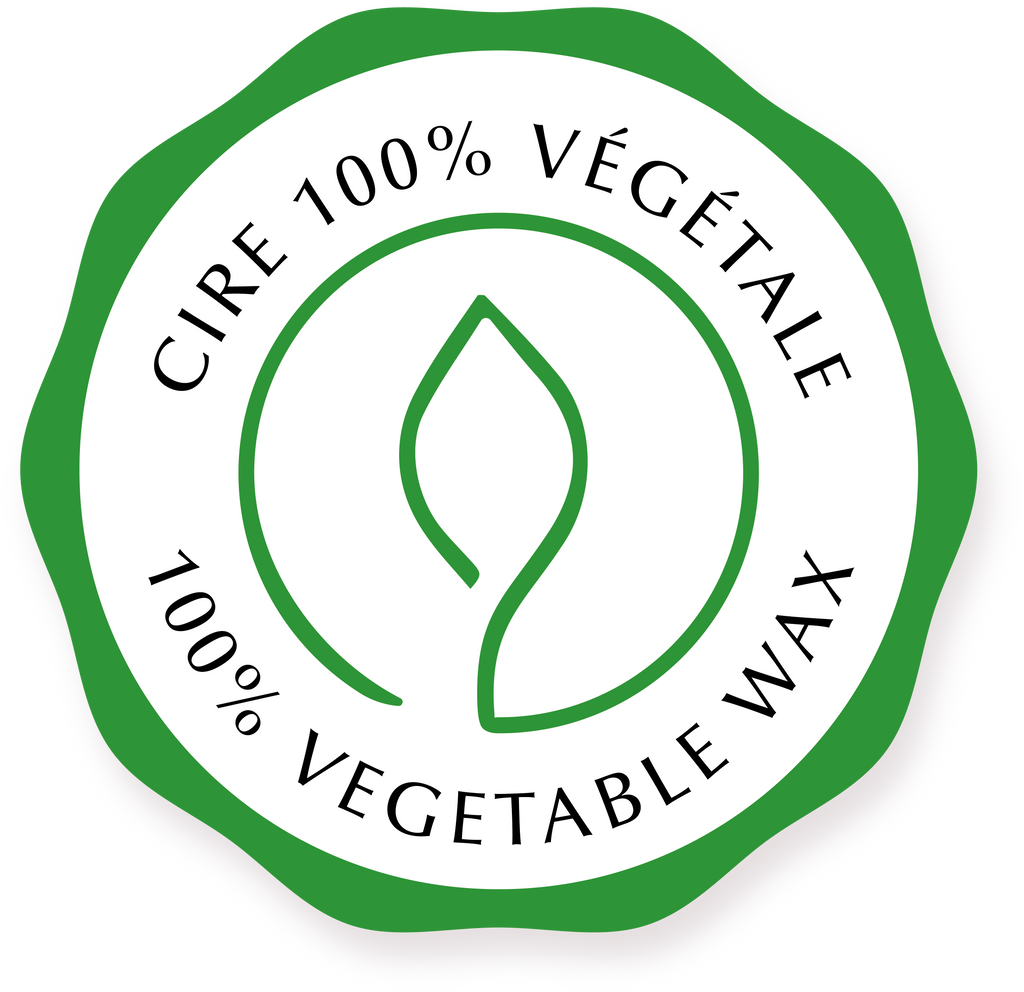 Teddy bear candle for announcing baby's arrival - 90 gr - Savonnerie de Bormes