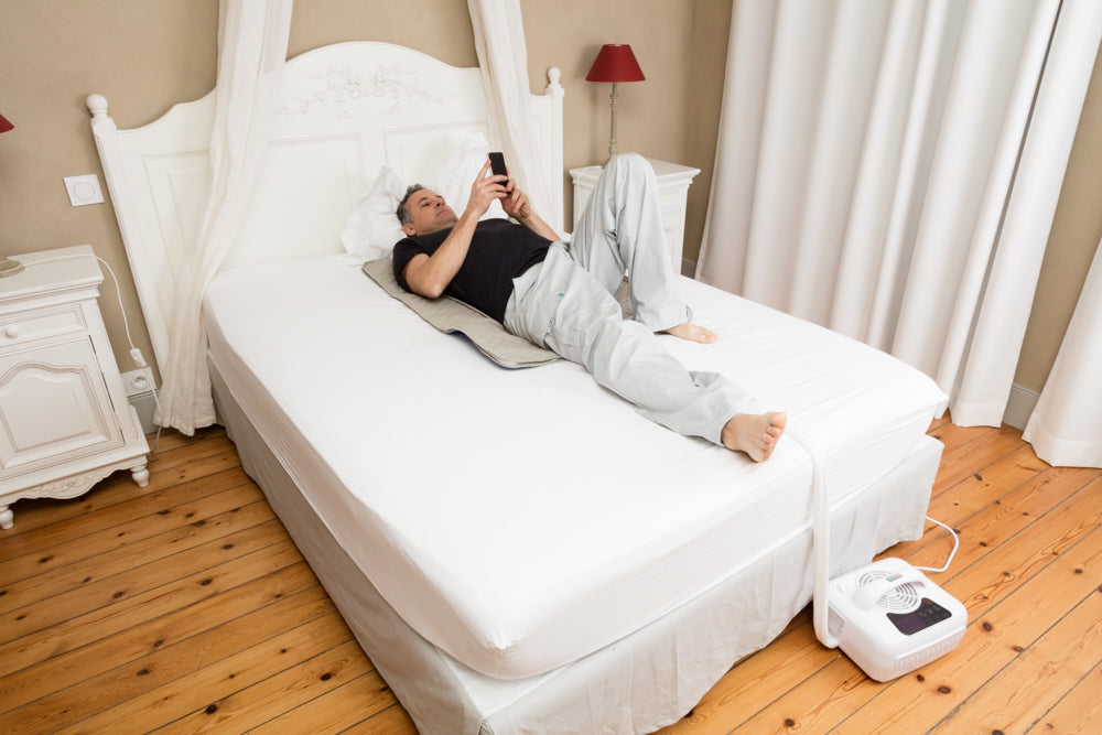 Climsom Intense : Surmatelas climatisé rafraichissant pour les jambes