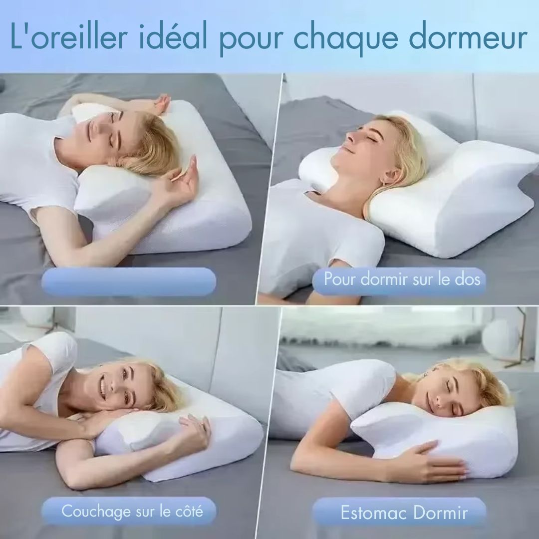 Coussin cervicales en Mousse à Mémoire de Forme