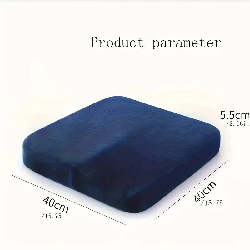 Coussin de Siège Ergonomique – Mousse à Mémoire de Forme avec Housse Respirante