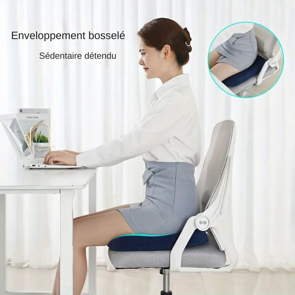 Coussin ergonomique en mousse – Soutien Lombaire pour Bureau & Voiture