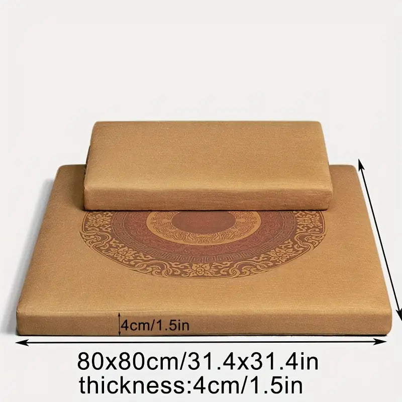 Coussin de Méditation Tatami Japonais – Confort & Élégance