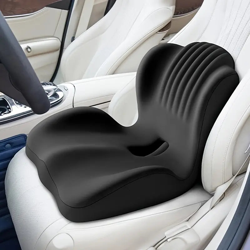 Coussin de soutien en mousse à mémoire de forme – Soutien Coccyx & Lombaires