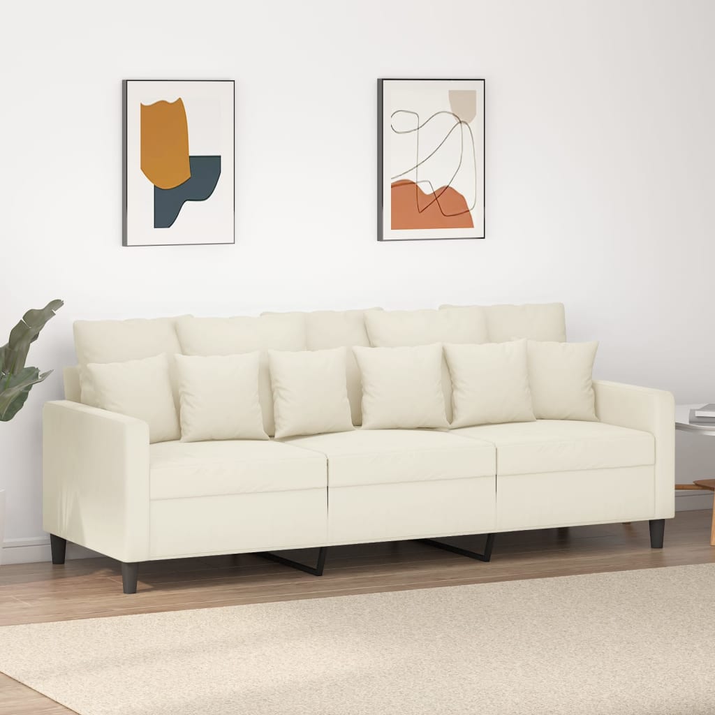 Canapé en velours – Disponible de 60 à 180 cm