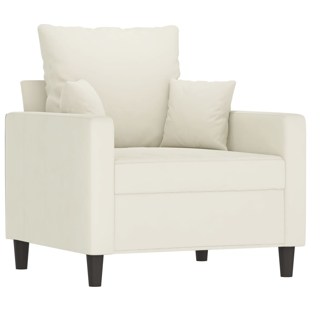 Canapé en velours – Disponible de 60 à 180 cm