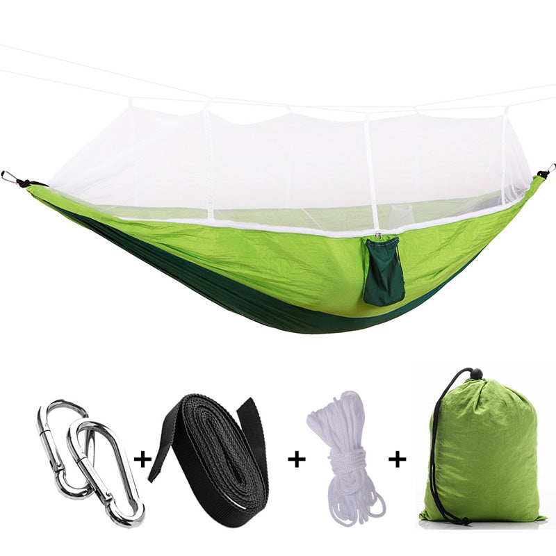 Hamac de Camping Aérien avec Moustiquaire
