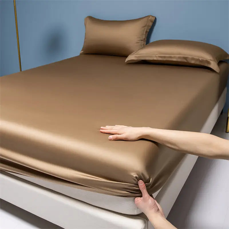 Drap-housse en lyocell de luxe 300TC – Élégance, Douceur et Respiration Absolue