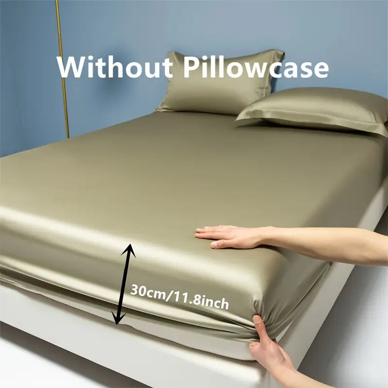 Drap-housse en lyocell de luxe 300TC – Élégance, Douceur et Respiration Absolue