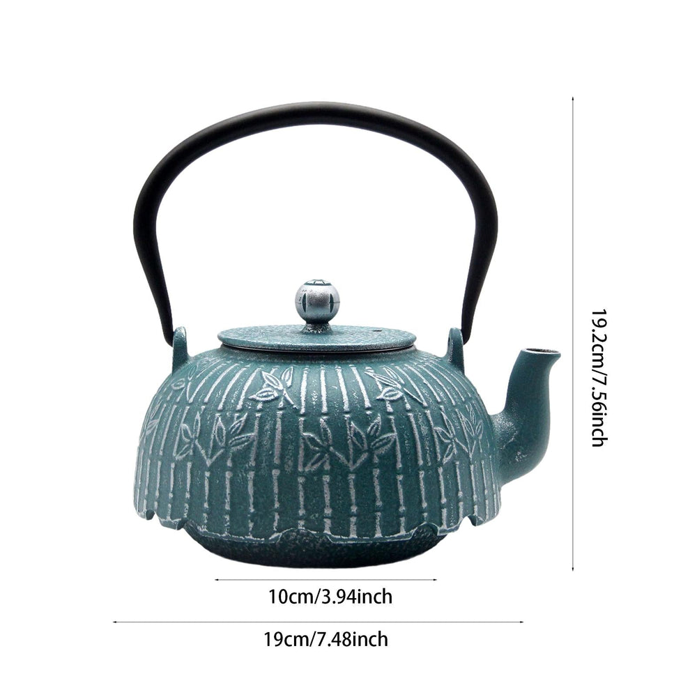 Traditionelle chinesische Teekanne aus Gusseisen | Eleganz für Teeliebhaber