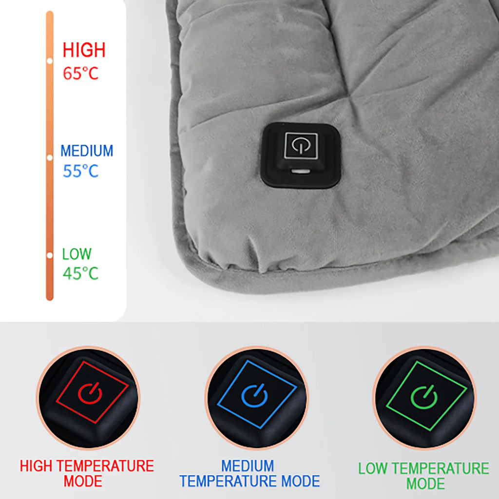Dreamburgh USB Electric Heating Pad – Instant Comfort and Well-being