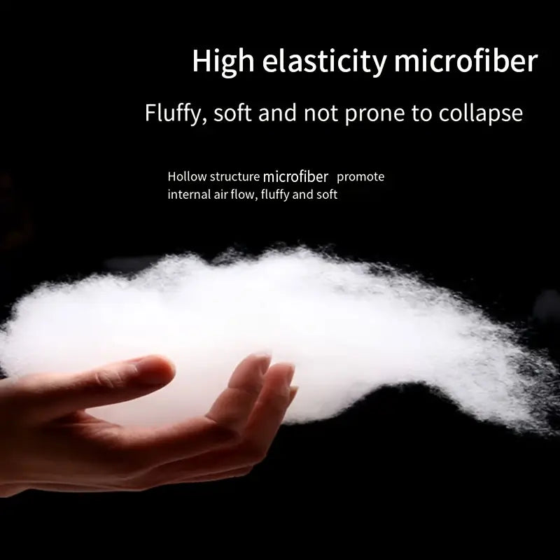 Ensemble de 2 Oreillers "Pain" en Velours – Collection Hôtel Prestige