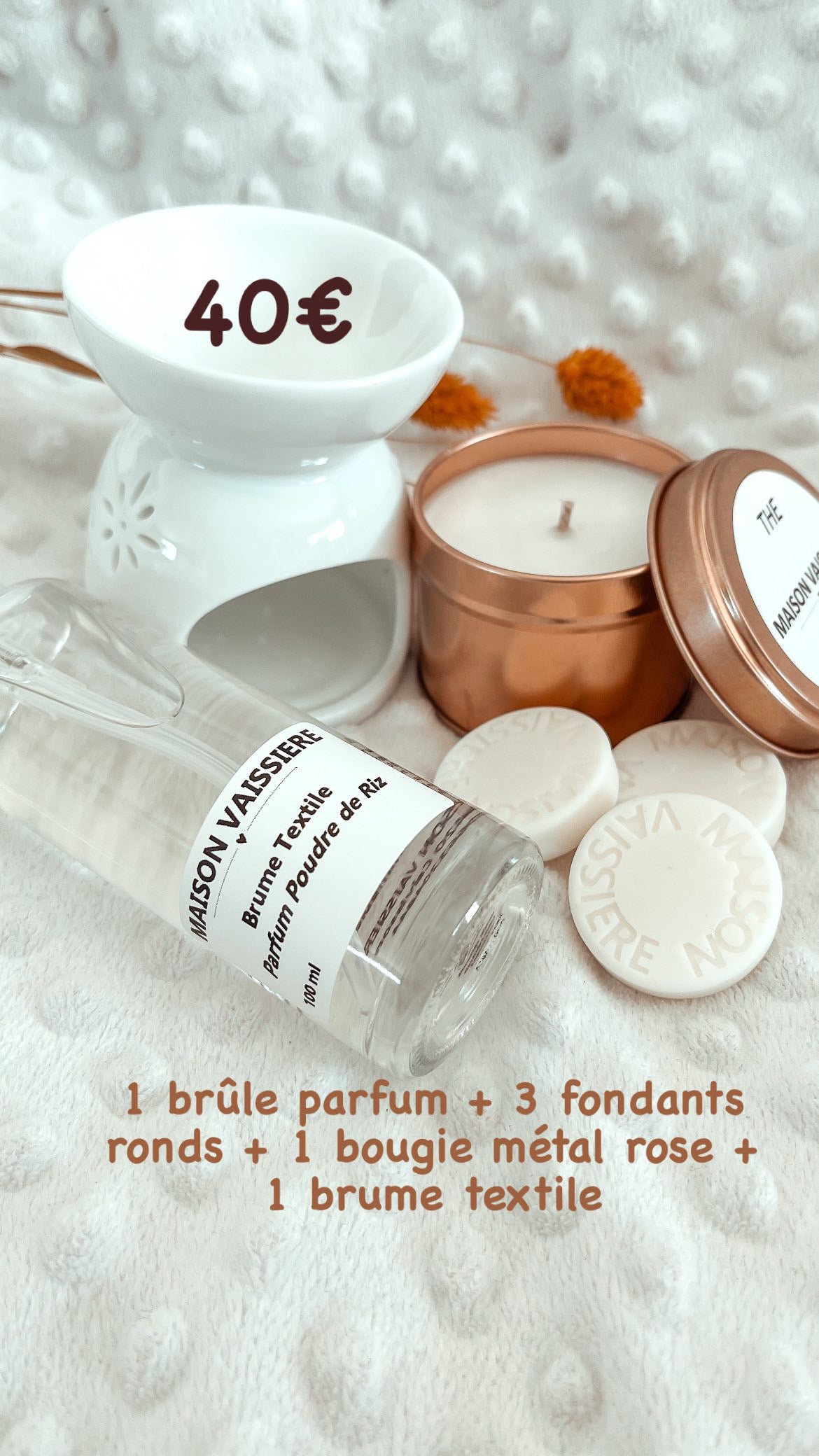 Scent box - Maison Vassiere - Complete set for a scented ambiance