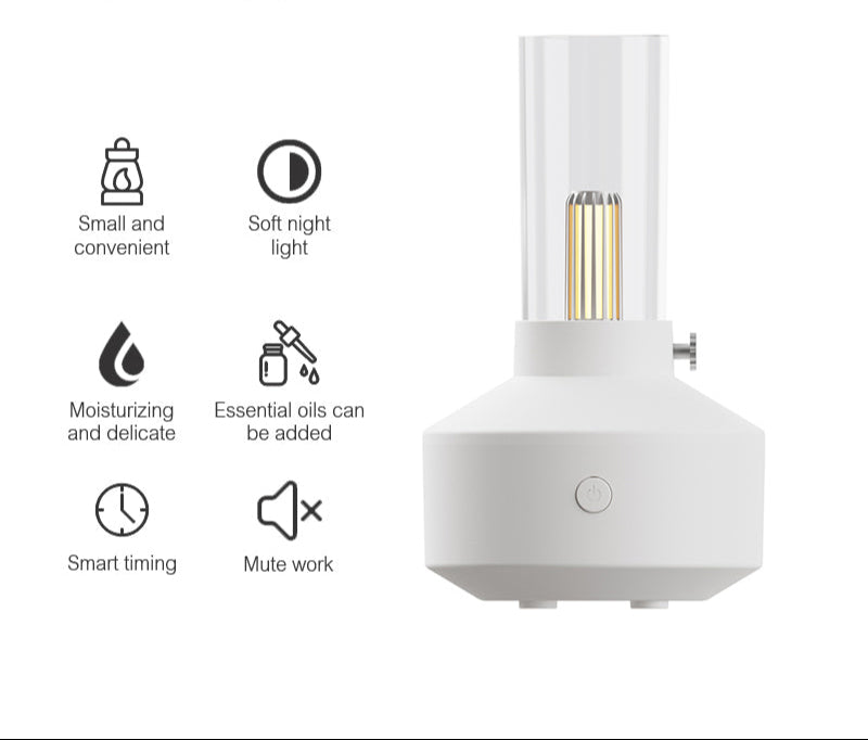 Diffuseur ultrasonique avec lumière LED – 120 ou 150 ml