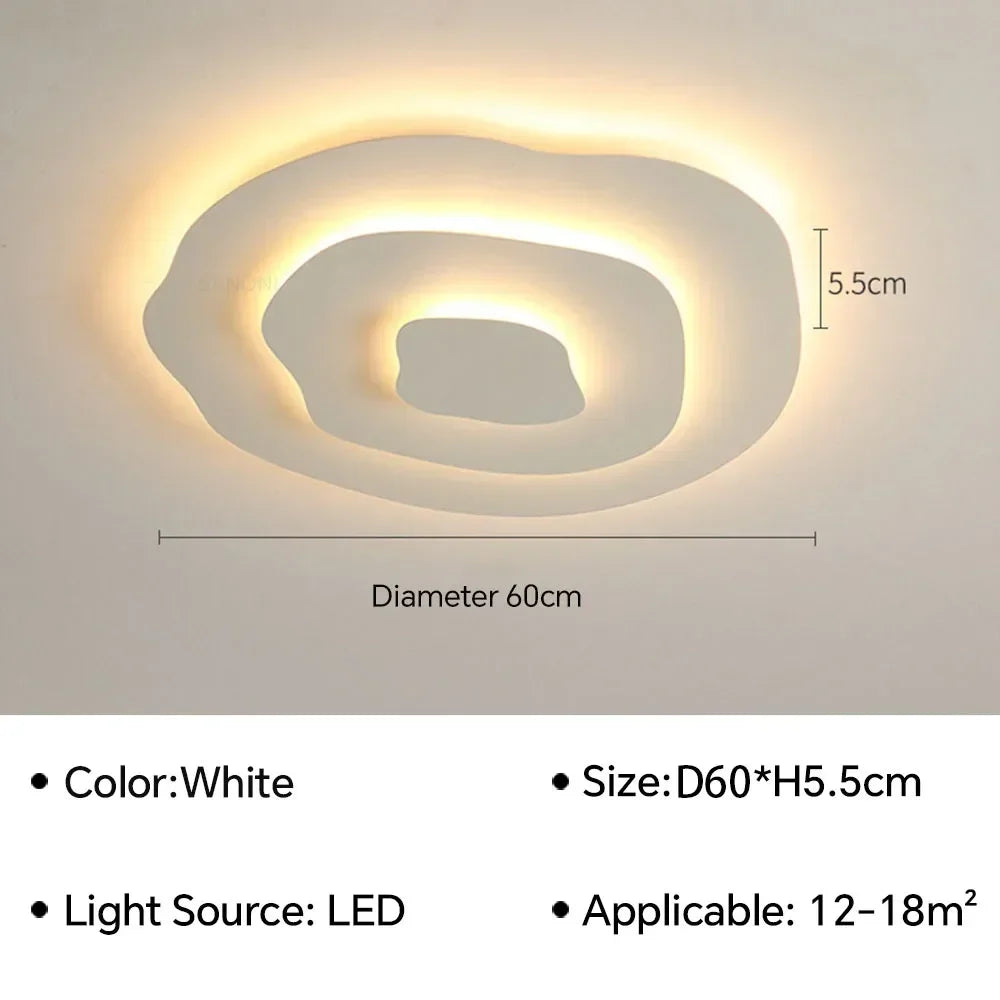 Plafonnier LED Géométrique - Design Moderne