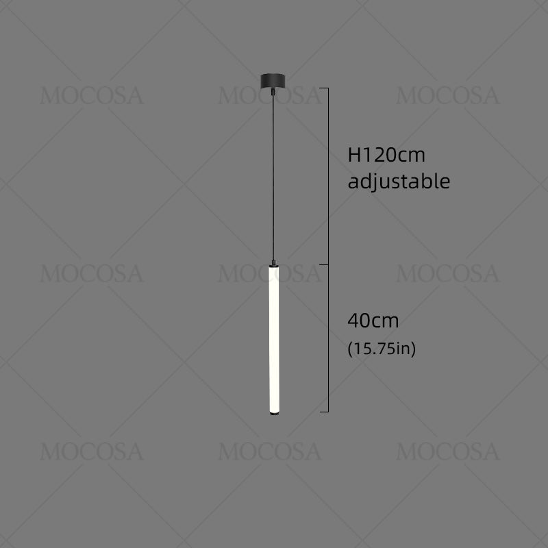 Lustre LED Minimaliste pour Escalier et Salon