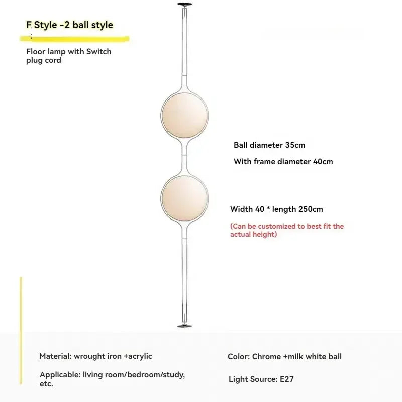 Lampadaire LED Moderne – Éclairage Élégant pour Salon, Hôtel et Chambre