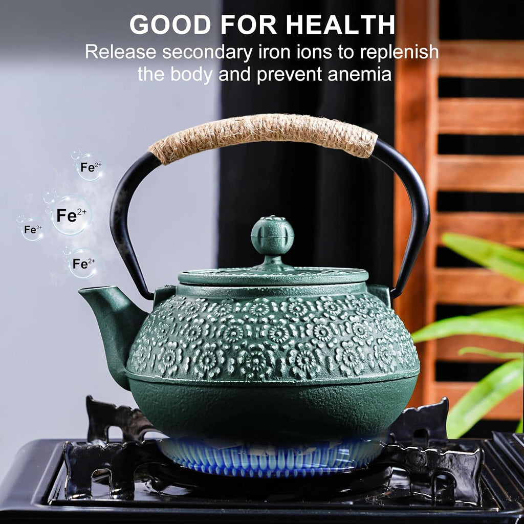 GIANGHTS Cast Iron Teapot – Elegance and Tradition for Your Tasting Moments