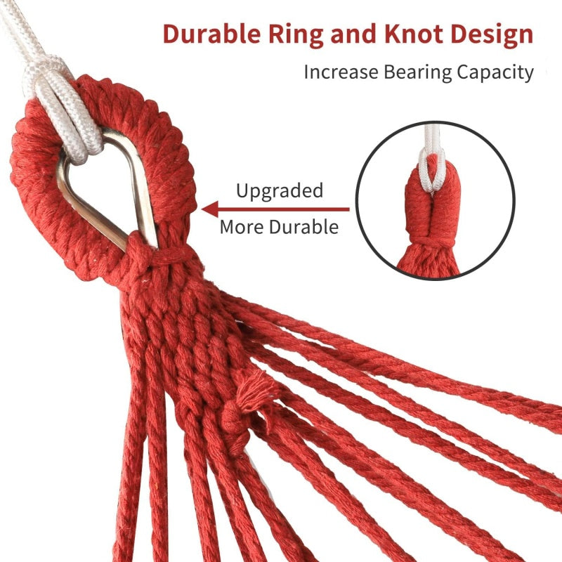 Hamac de Camping & Chaise Pivotante en Toile