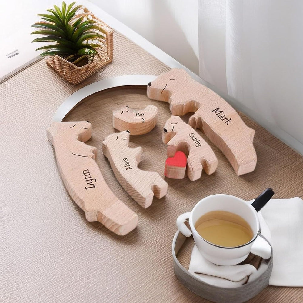 Puzzle en bois personnalisable