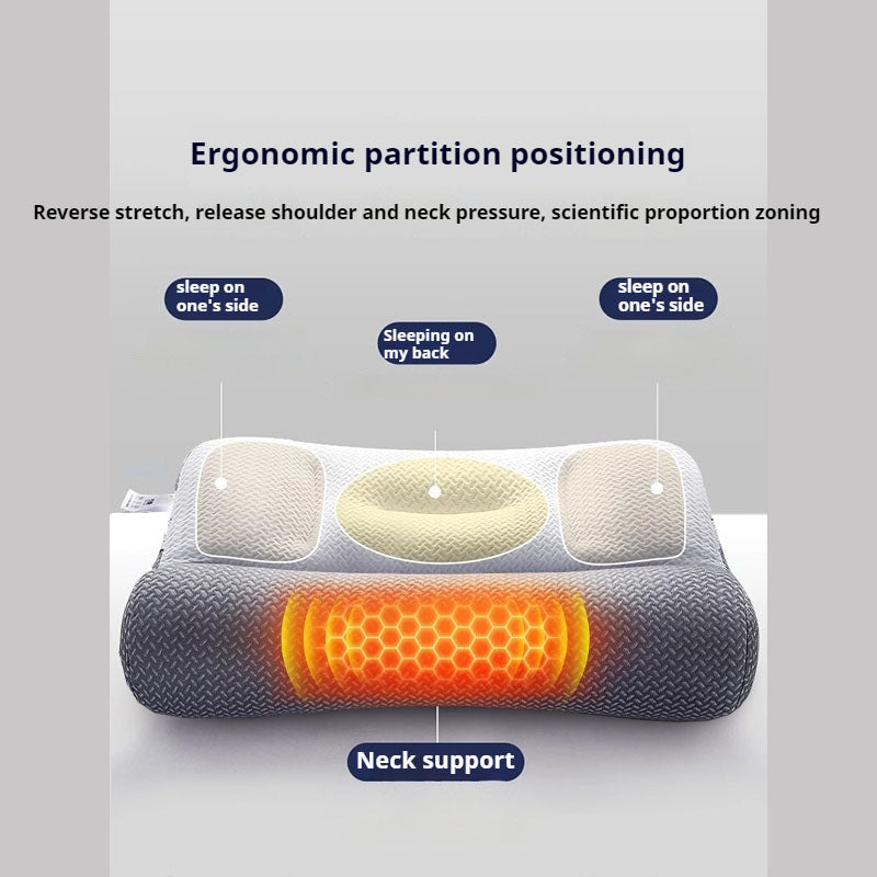 Oreiller Cervical Chauffant – Protection Optimale de la Colonne Cervicale