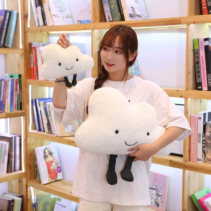 Oreiller Nuage Kawaii – Ciel de Tendresse en Peluche