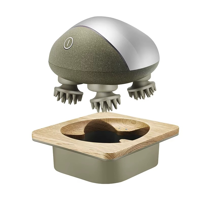 Mini Masseur de Cuir Chevelu Pro | Électrique, Sans Fil & Étanche