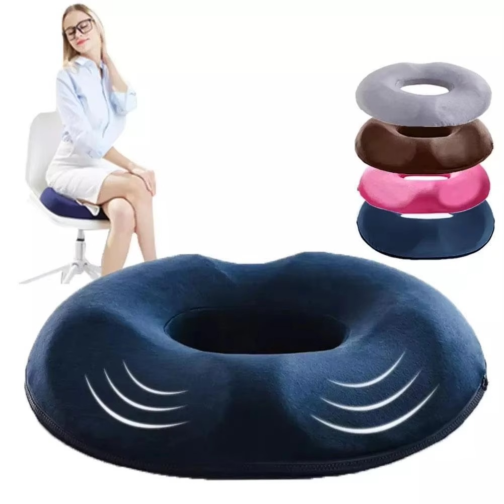 Coussin Orthopédique à Mémoire de Forme – Soulagement du Coccyx
