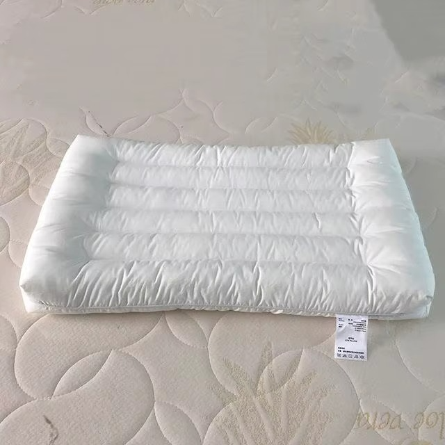 Oreiller Orthopédique en Soie Naturelle – Le Luxe d’un Sommeil Royal