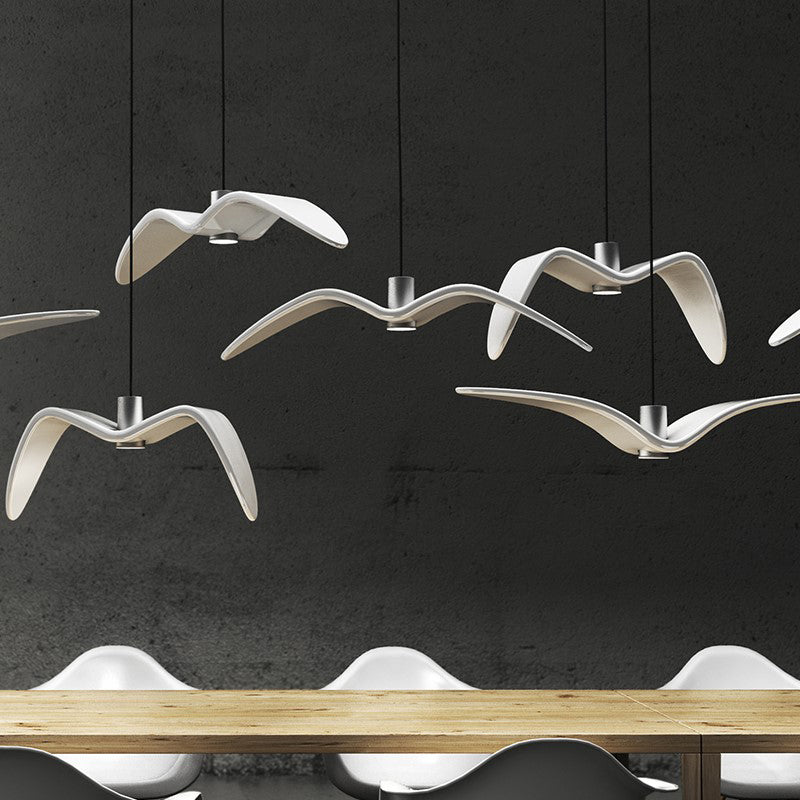 Plafonnier LED Suspendu Design Oiseau