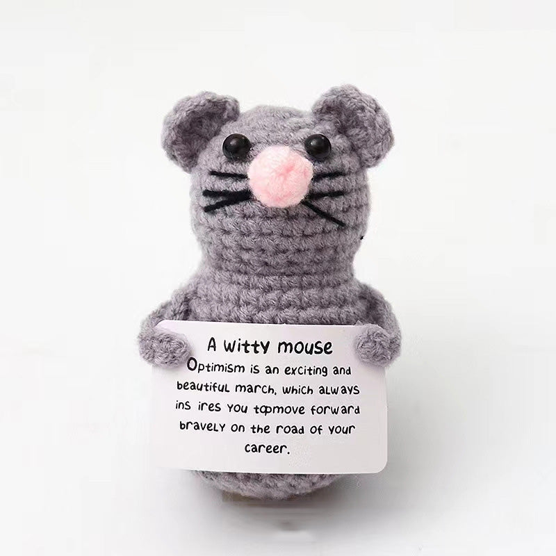 Canard à Énergie Positive – Un Compagnon Crocheté avec Amour