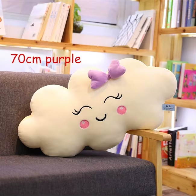 Oreiller Nuage Kawaii – Ciel de Tendresse en Peluche