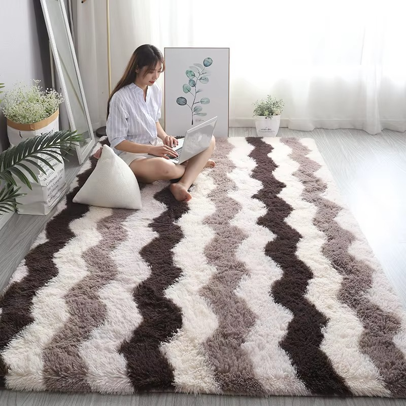Tapis de Hall Moelleux Blanc - Doux, Antidérapant et Moderne 2