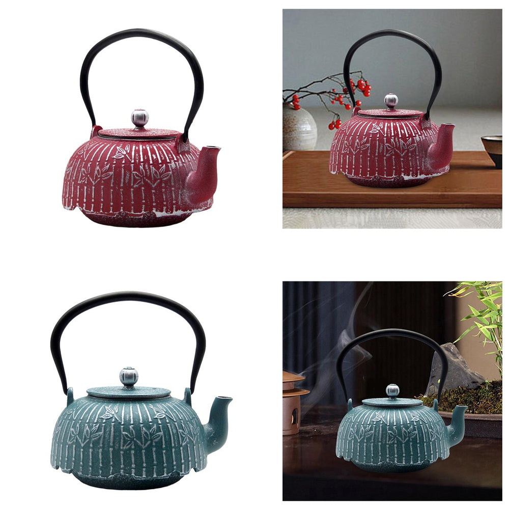 Traditionelle chinesische Teekanne aus Gusseisen | Eleganz für Teeliebhaber