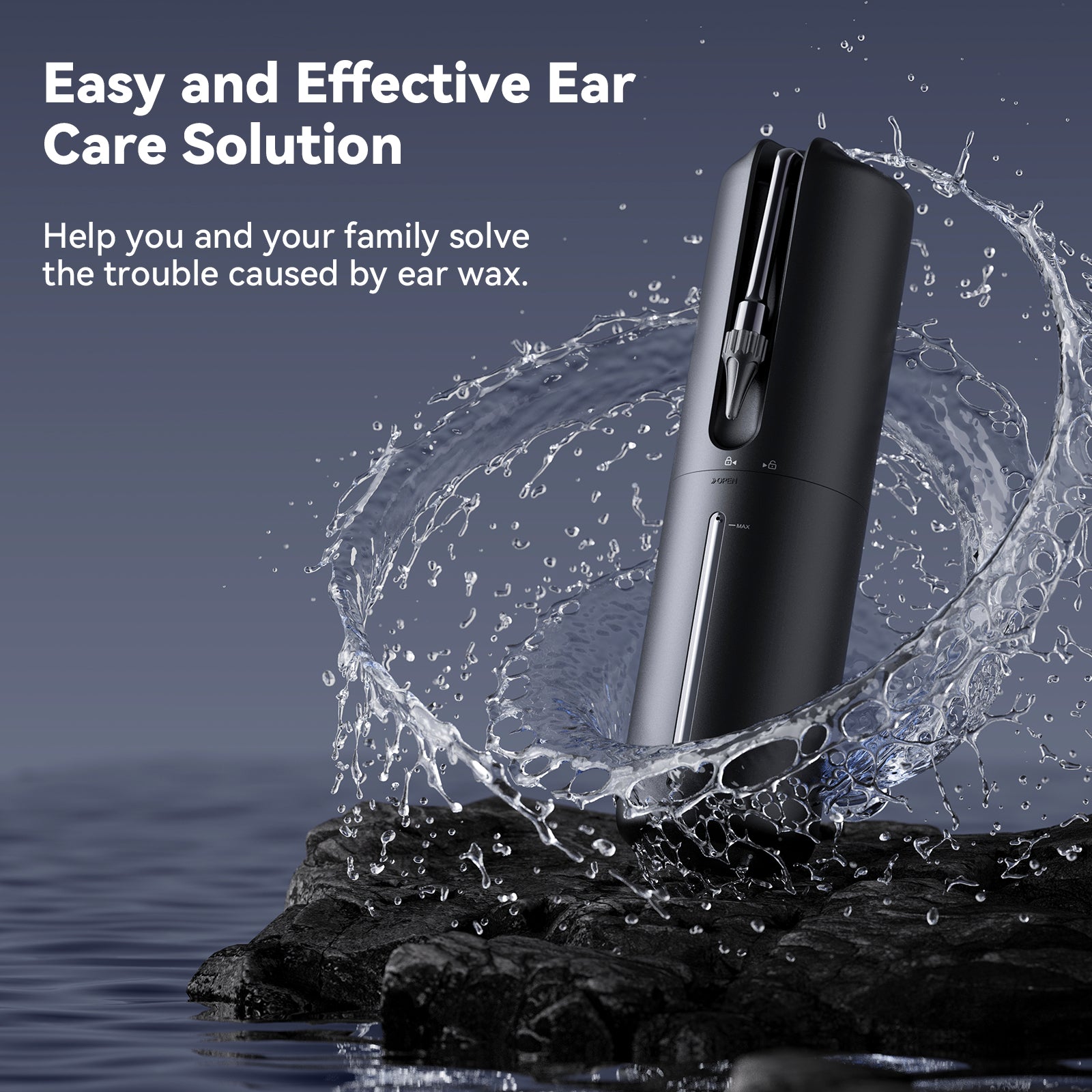 Pulsed Water Ear Cleaner