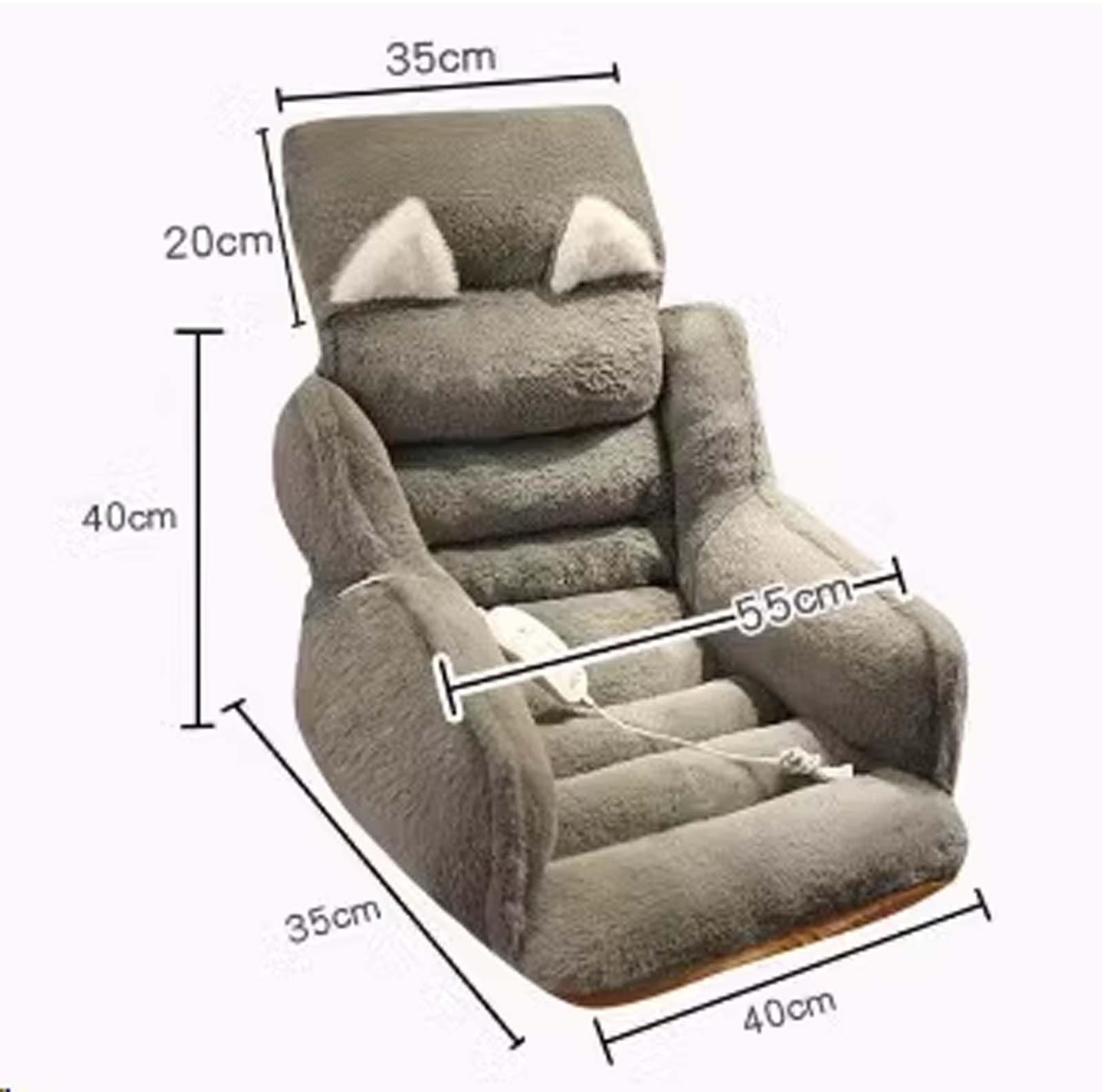 Ergonomisches Kissen mit Memory-Schaum – Lendenwirbelstütze