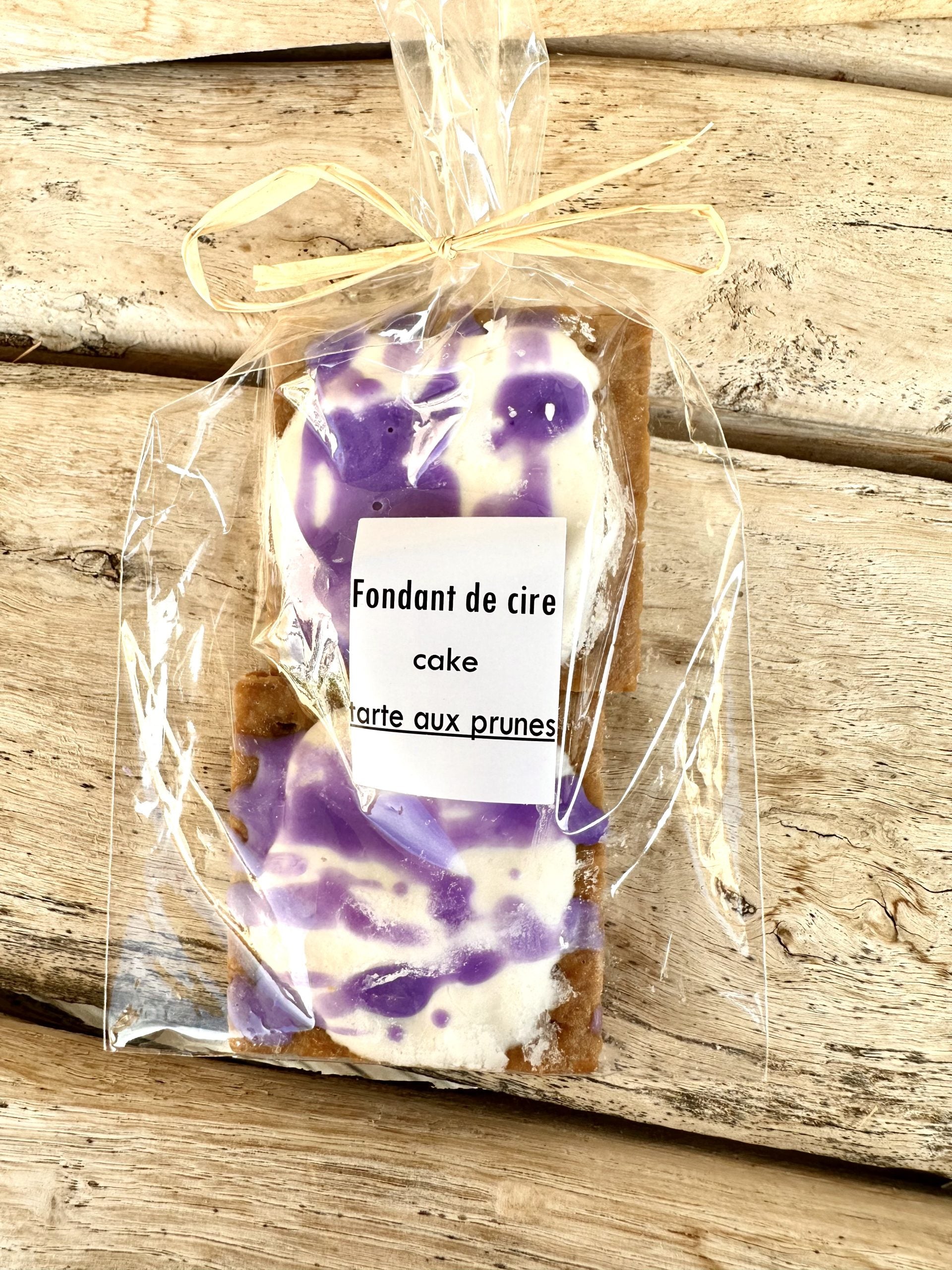 2 Biscuits carrés fondants de cire - Savonnerie de bornes