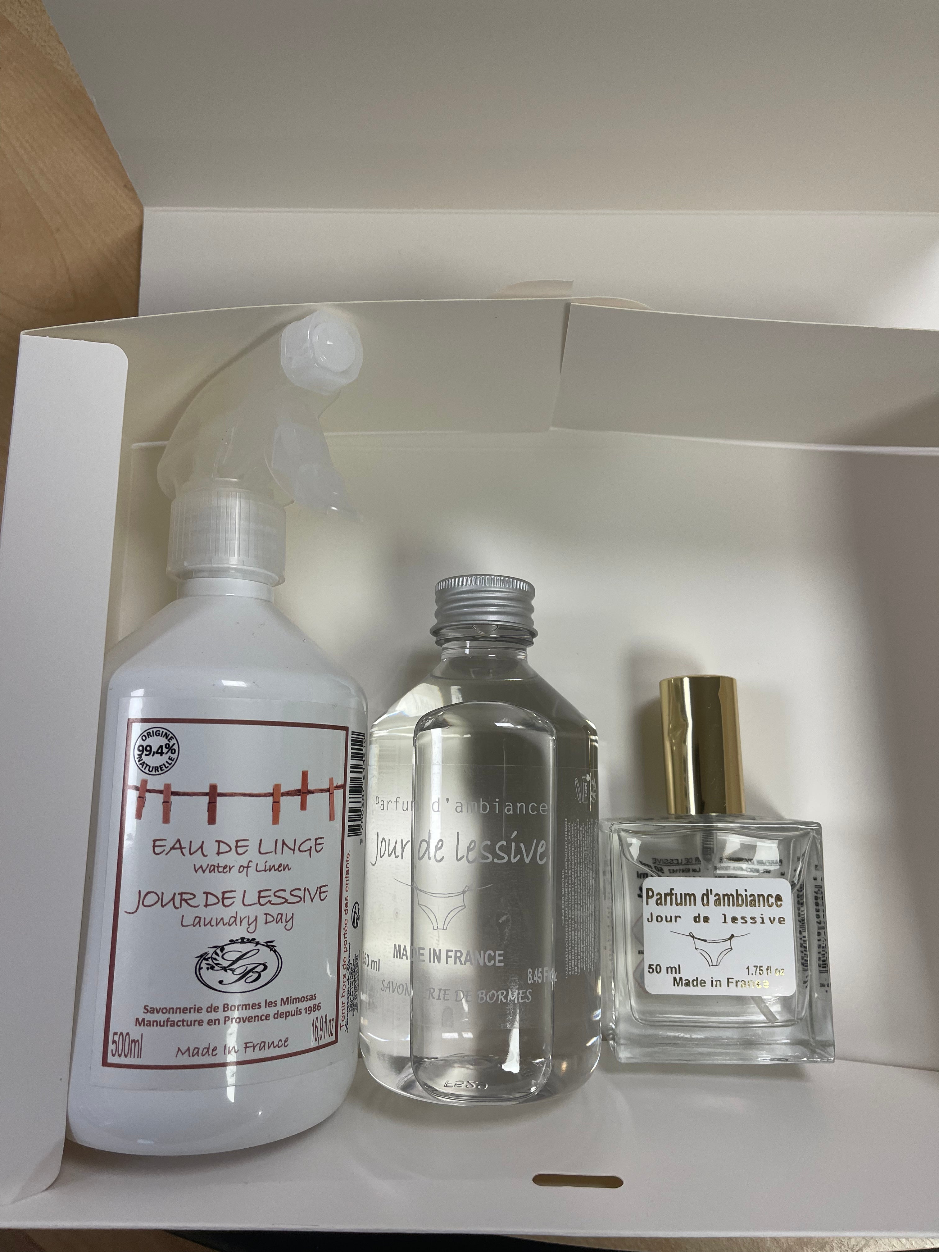 Coffret Senteur Jour de Lessive – Savonnerie de Borne