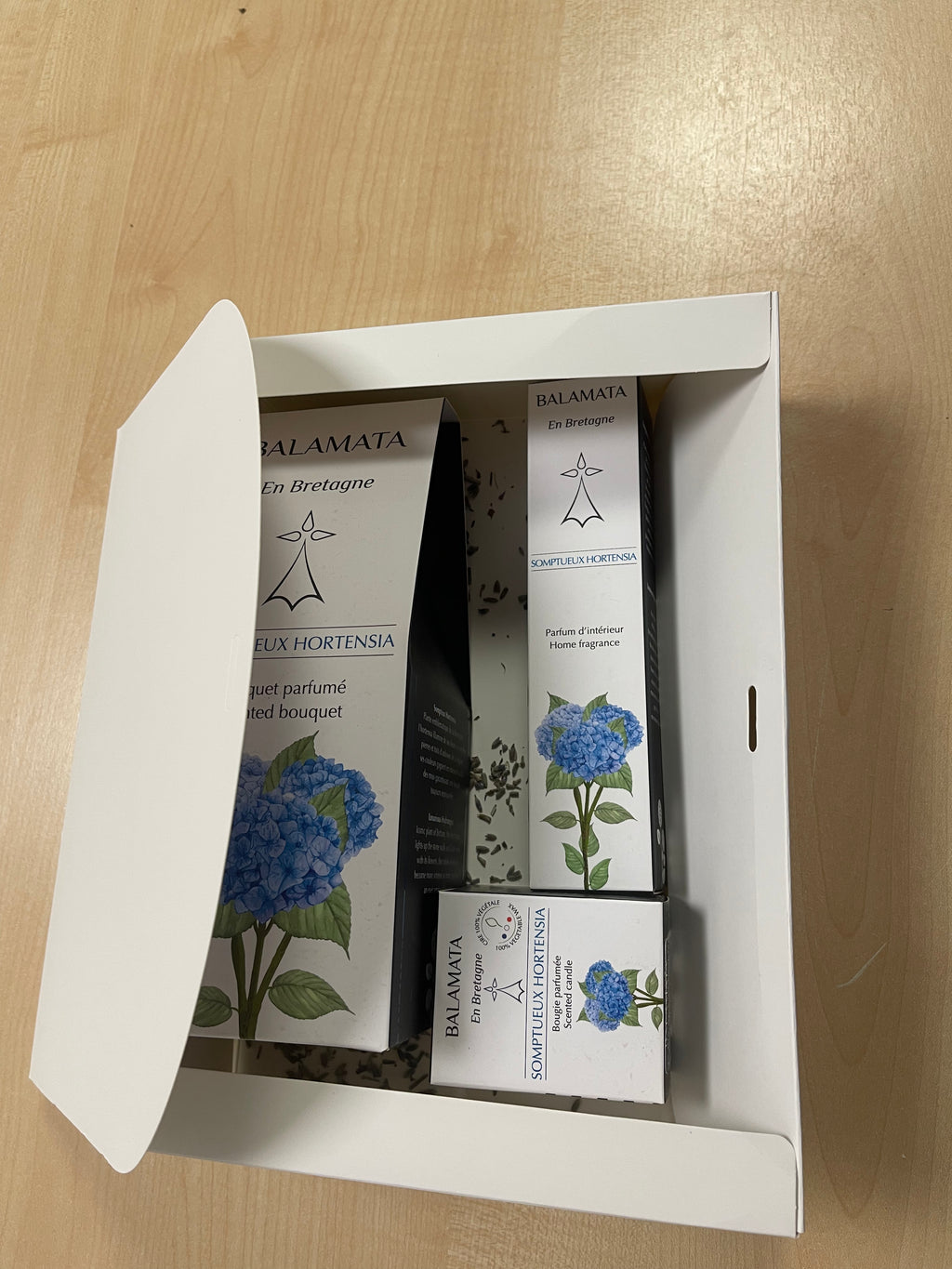 Coffret Senteur Somptueux Hortensia – Balamata