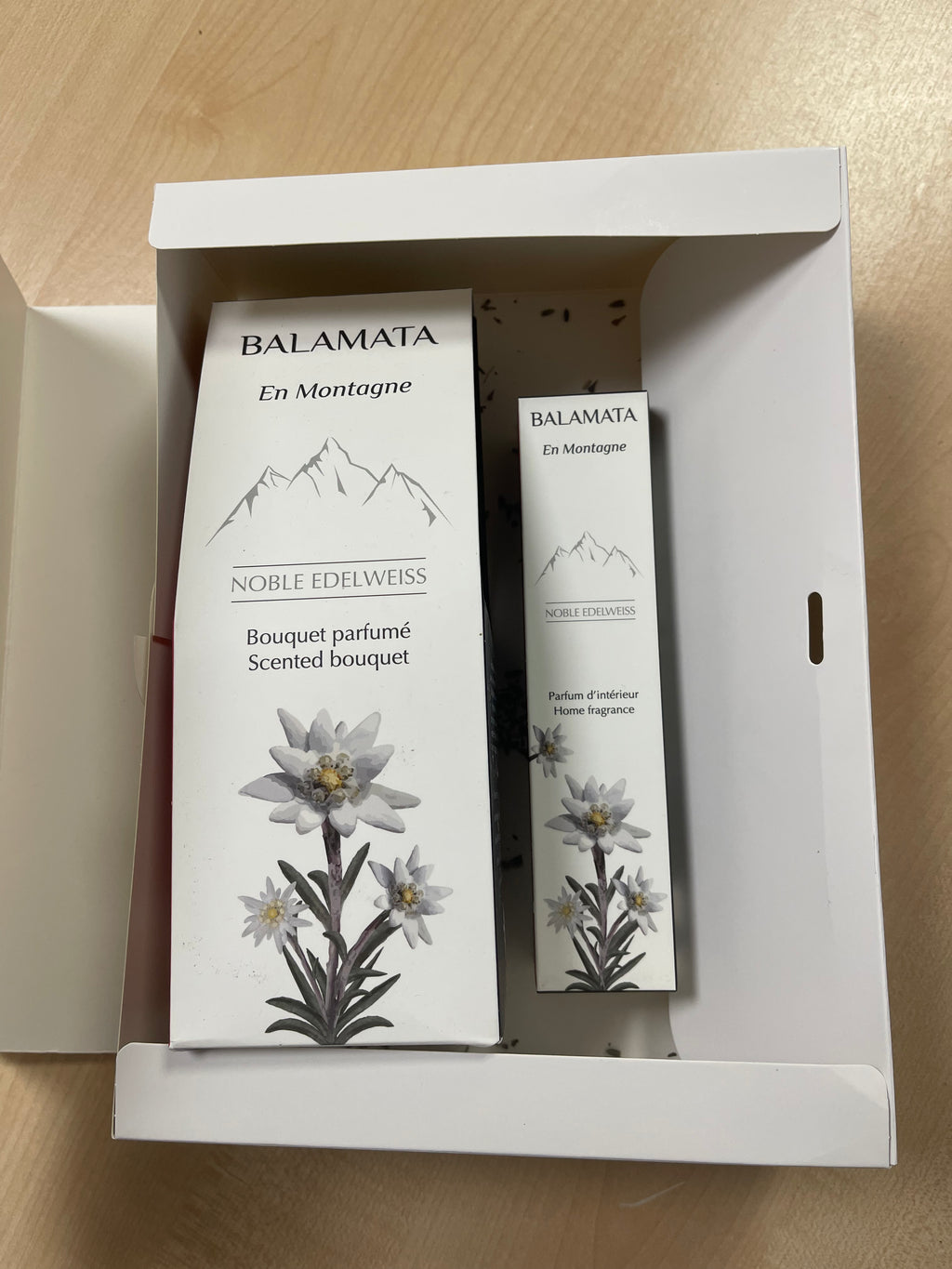 Coffret Senteur Noble Edelweiss – Balamata