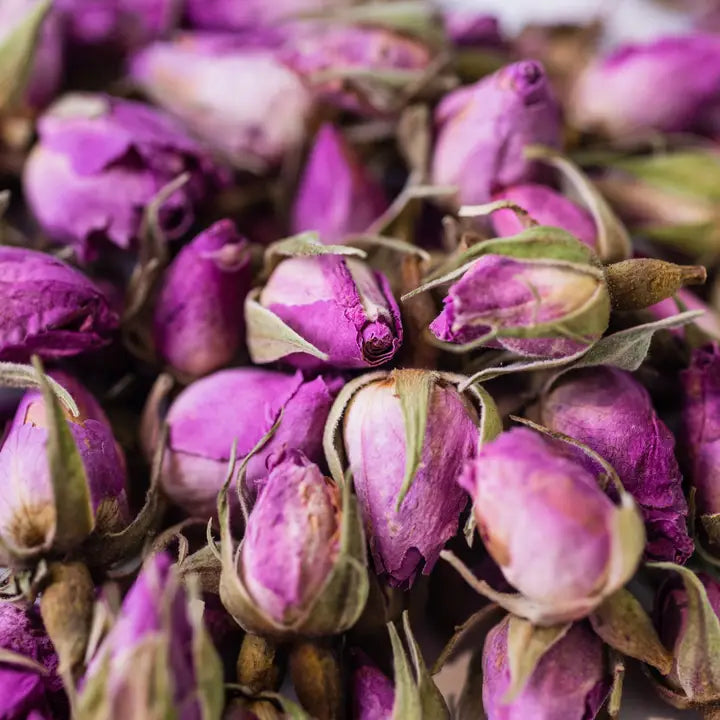 Organic Damascus Rose Infusion Bud 20g – A Floral Infusion with Soothing Virtues 