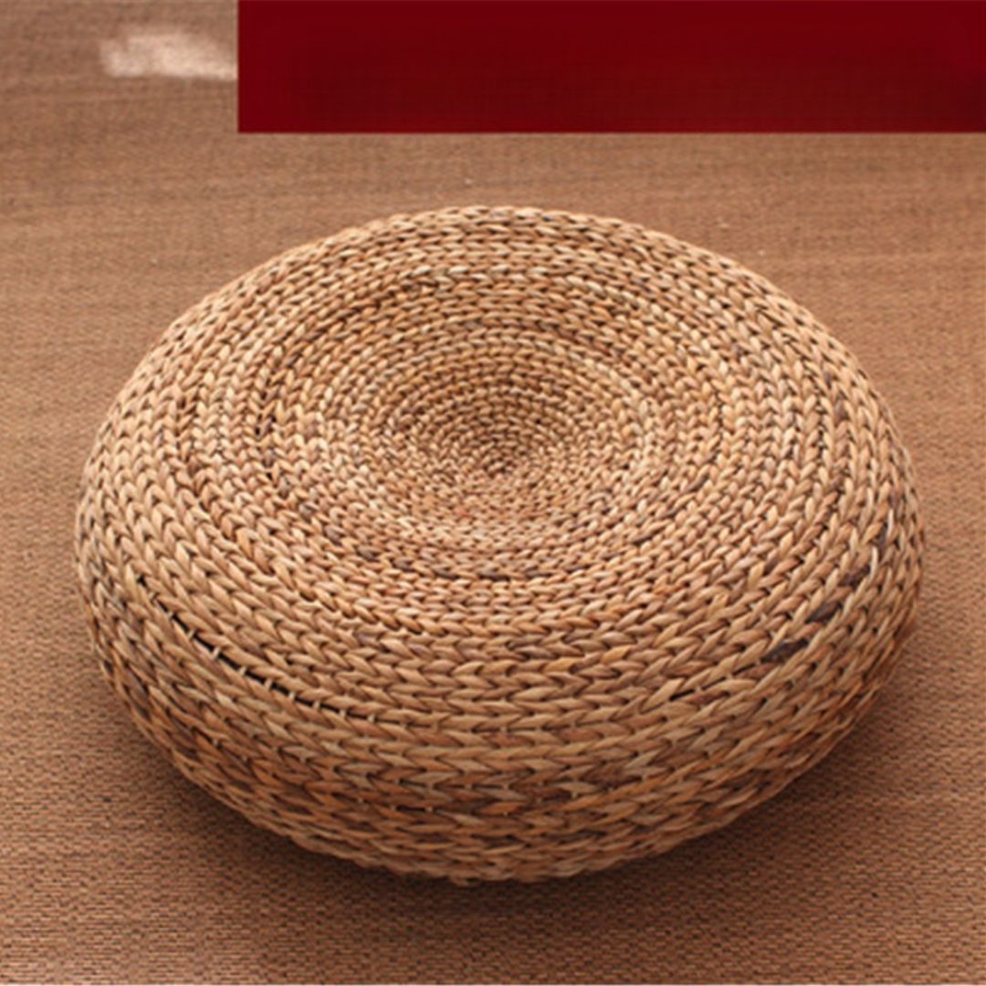 Coussin de Méditation Tatami Japonais - Le Confort Naturel pour Votre Sérénité