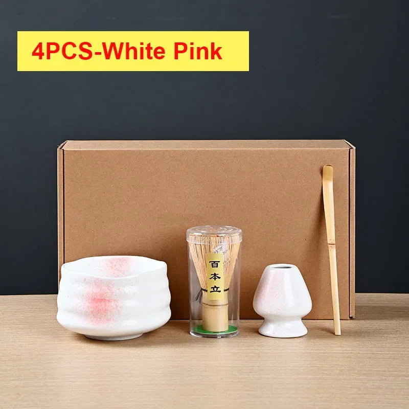 Ensemble de Brosses à Thé en Bambou– L'Art du Matcha Japonais dans un Coffret d'Exception