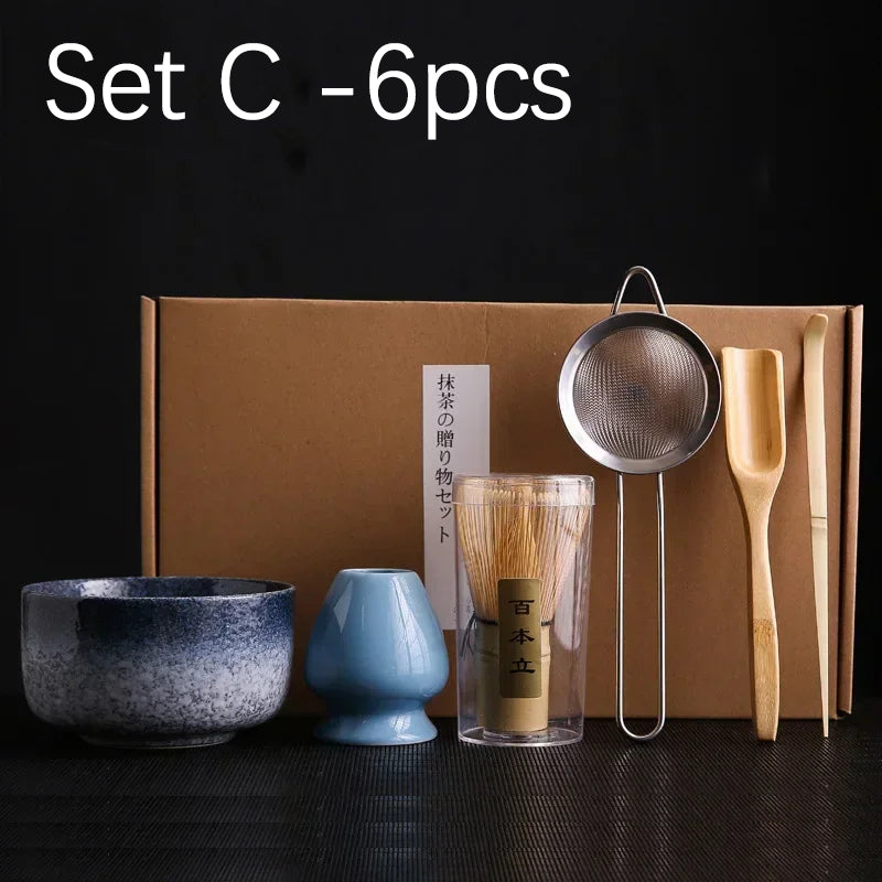 Ensemble de mélangeur Matcha japonais