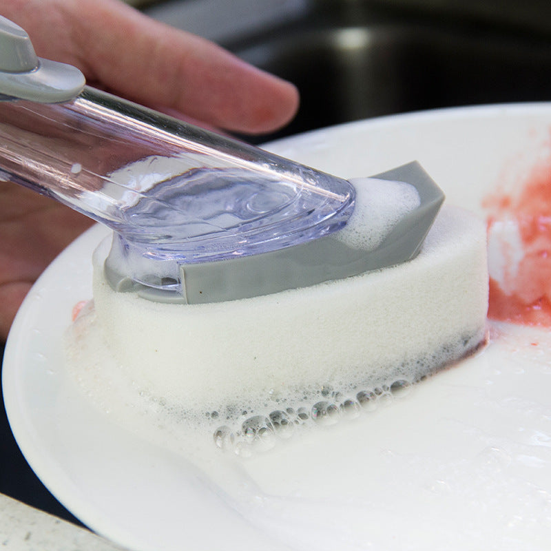 Removable cleaning brush